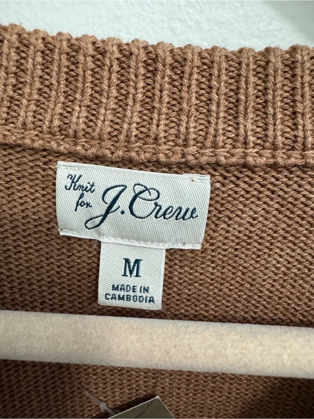 J. Crew NWT Heritage Cotton Crewneck Sweater